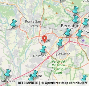 Mappa Via Carlo Ceresa, 24048 Treviolo BG, Italia (6.57067)