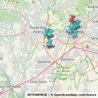 Mappa Via Carlo Ceresa, 24048 Treviolo BG, Italia (3.48)