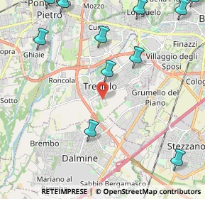 Mappa Via Carlo Ceresa, 24048 Treviolo BG, Italia (2.94818)