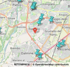 Mappa Via Carlo Ceresa, 24048 Treviolo BG, Italia (2.6725)