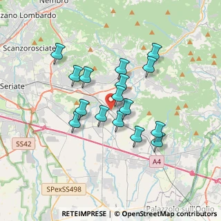 Mappa Via I Maggio, 24060 Gorlago BG, Italia (2.95688)