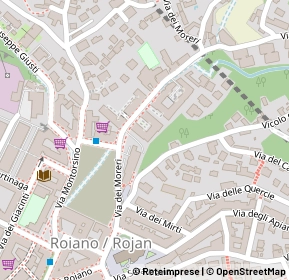 Mappa Via dei Moreri, 34135 Trieste TS, Italia (0.108)