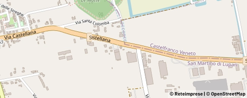 Mappa San Martino di Lupari
