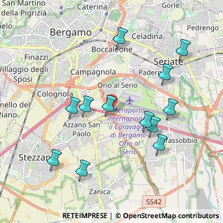 Mappa SS 342, 24050 Bergamo BG (2.08083)