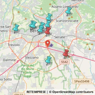 Mappa SS 342, 24050 Bergamo BG (3.99)
