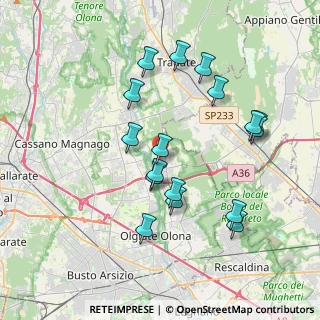 Mappa Via Birago Dalmazio, 21050 Gorla Maggiore VA, Italia (3.69529)