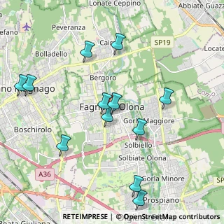 Mappa Via della Vittoria, 21054 Fagnano Olona VA, Italia (2.14667)