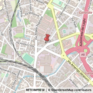 Mappa Corso Cristoforo Colombo, 7, 21013 Gallarate, Varese (Lombardia)