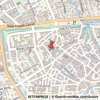 Mappa Via Jacopo Riccati, 7, 31100 Treviso, Treviso (Veneto)