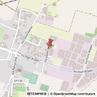 Mappa Via Galileo Galilei, 22B, 20885 Ronco Briantino, Milano (Lombardia)