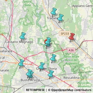 Mappa Via Roma, 21050 Gorla Maggiore VA, Italia (4.52333)