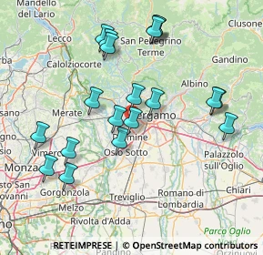 Mappa Via Dante Alighieri, 24048 Treviolo BG, Italia (15.48053)