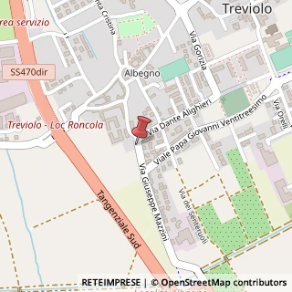 Mappa Via Enrico Frizzoni, 24048 Treviolo BG, Italia, 24048 Treviolo, Bergamo (Lombardia)