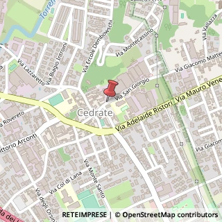 Mappa Via s. giorgio 19, 21013 Gallarate, Varese (Lombardia)