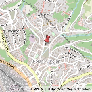 Mappa Via Villan de Bachino, 2, 34135 Trieste, Trieste (Friuli-Venezia Giulia)