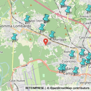 Mappa Via del Roncaccio, 21011 Casorate Sempione VA, Italia (3.09235)