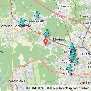 Mappa Via del Roncaccio, 21011 Casorate Sempione VA, Italia (2.63818)