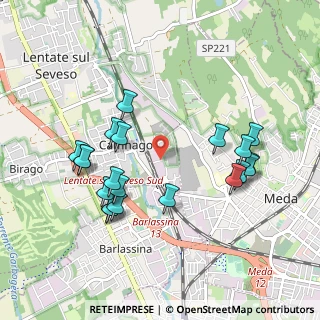 Mappa Via Ticino, 20823 Lentate sul Seveso MB, Italia (0.98)