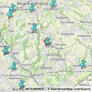 Mappa Via Alessandro Manzoni, 20856 Correzzana MB, Italia (3.55)