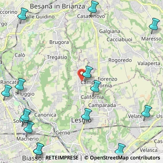 Mappa Via Alessandro Manzoni, 20856 Correzzana MB, Italia (3.53267)