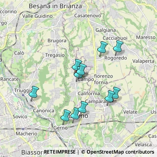 Mappa Via Alessandro Manzoni, 20856 Correzzana MB, Italia (1.74)