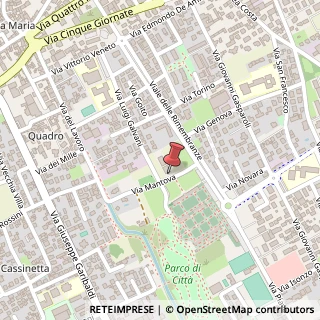 Mappa Via Mantova, 4, 21012 Cassano Magnago, Varese (Lombardia)