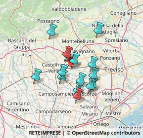 Mappa SP 19, 31050 Vedelago TV, Italia (10.422)