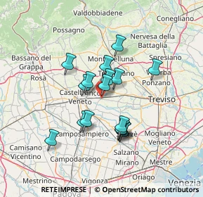 Mappa SP 19, 31050 Vedelago TV, Italia (10.82059)