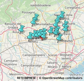 Mappa SP 19, 31050 Vedelago TV, Italia (10.58389)