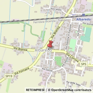Mappa Via Brenta, 38, 31050 Vedelago, Treviso (Veneto)