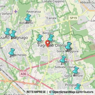Mappa 21054 Fagnano Olona VA, Italia (2.78)