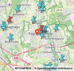 Mappa 21054 Fagnano Olona VA, Italia (2.63684)