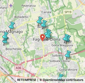 Mappa 21054 Fagnano Olona VA, Italia (2.21727)