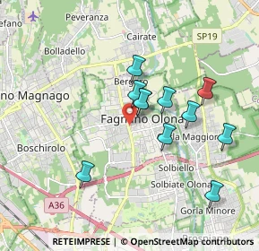 Mappa 21054 Fagnano Olona VA, Italia (1.57182)