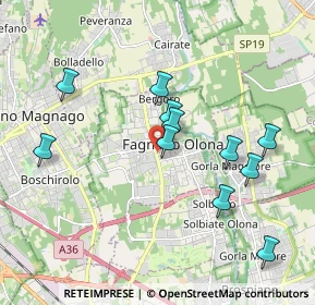 Mappa 21054 Fagnano Olona VA, Italia (1.86091)