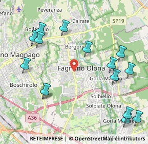 Mappa 21054 Fagnano Olona VA, Italia (2.56067)