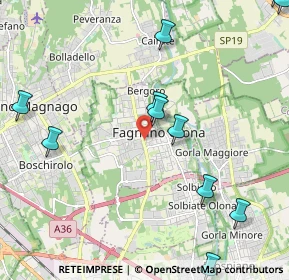 Mappa 21054 Fagnano Olona VA, Italia (2.71273)
