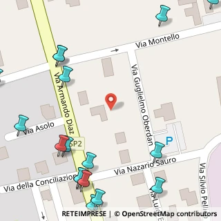 Mappa Via Montello, 21054 Fagnano Olona VA, Italia (0.13414)