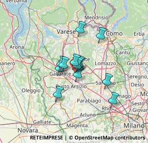 Mappa 21054 Fagnano Olona VA, Italia (8.35077)