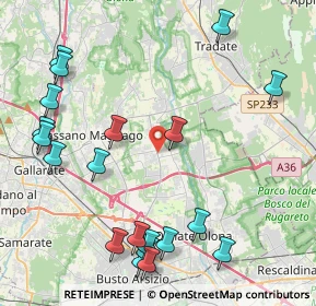 Mappa 21054 Fagnano Olona VA, Italia (5.241)