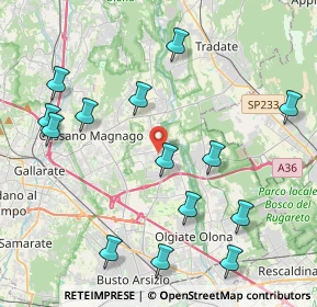 Mappa 21054 Fagnano Olona VA, Italia (4.71786)