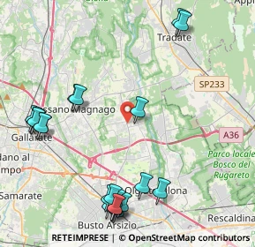 Mappa 21054 Fagnano Olona VA, Italia (5.246)