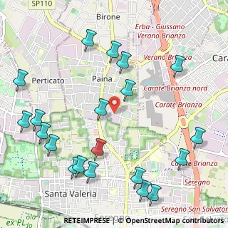 Mappa Via Ticino, 20833 Giussano MB, Italia (1.33)