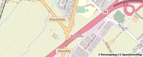 Mappa Bergamo