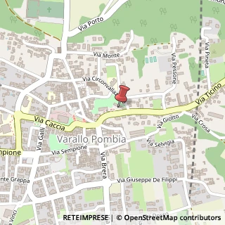 Mappa Via Simonetta, 10, 28040 Varallo Pombia, Novara (Piemonte)
