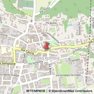 Mappa Via Antonio Gramsci, 1, 28040 Varallo Pombia, Novara (Piemonte)