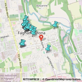 Mappa Via Roma, 21054 Fagnano Olona VA, Italia (0.4885)
