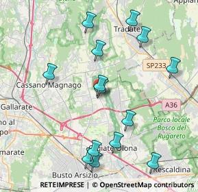 Mappa Via Roma, 21054 Fagnano Olona VA, Italia (4.34071)