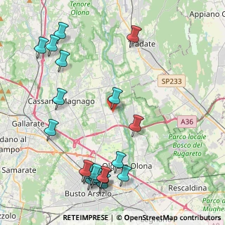 Mappa Via Roma, 21054 Fagnano Olona VA, Italia (5.29737)