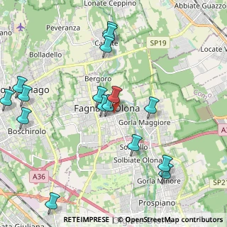 Mappa Via Roma, 21054 Fagnano Olona VA, Italia (2.35813)